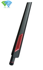WiFi Antenna 2.4G/5G/10dBi/RP-SMA/20cm/TPEE/Read&Black e.g. Asus Router RT-AC88U - Bild 1 von 8