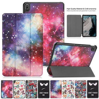 Smart PU Leather Stand Case Cover Shell For Nokia T10 8in T20 T21 10.4in Tablet - Image 1 of 4
