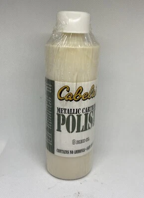 Cabela’s Metallic Cartridge Gun Metal Barrel Polish 8 Oz. New Sealed - Image 1 of 2