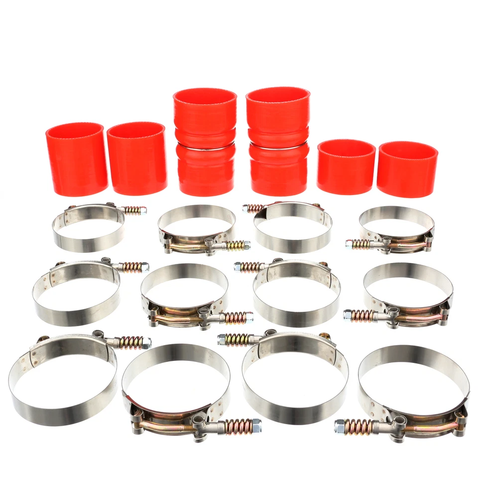 Kit de bota intercooler de silicone resistente para 99.5-03 Ford F-250 F-350 7.3 diesel - Imagem 1 de 4