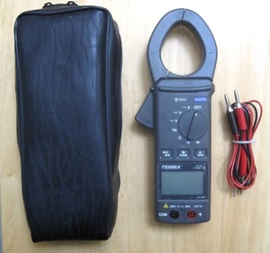 TENMA CLAMP ON AMP-VOLTAGE AC-DC METER MODEL 6130 NEW W/CASE - Picture 1 of 4