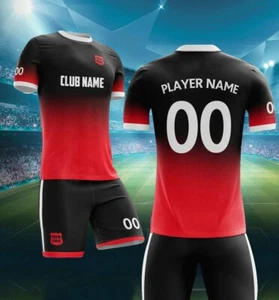 21 Fußballtrikots Shorts Socken Jungen Custom Goalie Jersey Shirts Fußball Uniform - Bild 1 von 2