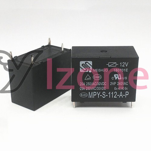 Relais 4 Broches MPY-S-112-A 12V 25A - Pour Applications électriques Et Automobiles