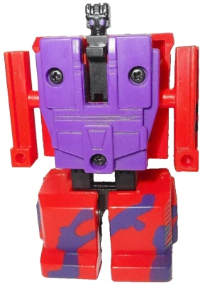 Transformers SWINDLE 1993 Generation Two 2 g2 bruticus combaticon red camo jeep - Image 1 of 4