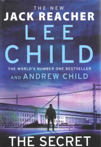 LEE CHILD & ANDREW CHILD -THE SECRET - 2023 1ST SIGNED H/B - JACK REACHER - Picture 1 of 2