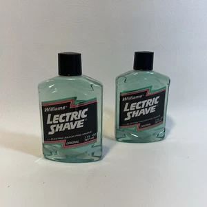 Vintage Williams Lectric Shave Regular 7oz Elecric razor pre-shave Plastic New - Picture 1 of 3