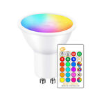 Rgbw Rgbww Gu10 Led Light Bulbs 16 Color Changing Remote Control Spot Light Lamp