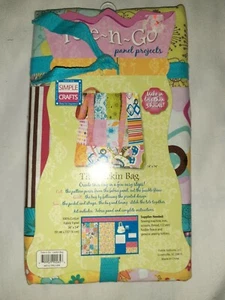 Fabric Craft Panel Project Tote N Go Larkin Bag Fabric Traditions  - Picture 1 of 3