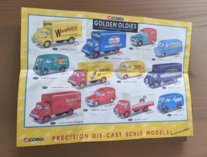 Póster/folleto Corgi Golden Oldies 1996 (40 aniversario)  - Imagen 1 de 5