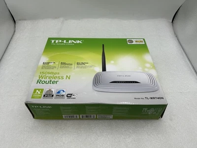RESET OPEN BOX TP-Link TL-WR740N 150 Mbps 4-Port 10/100 Wireless N Router - Image 1 of 4