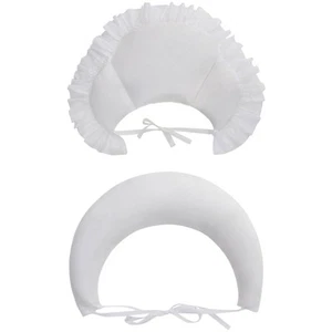 Women White Bustle Roll, Petticoat Cosplay Accessory Crinoline Victorian Pannier - Picture 1 of 15