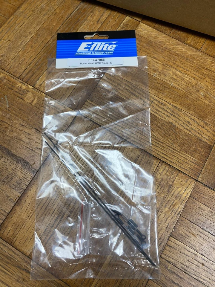 E-flite EFLU7956 Pushrod Set UMX Timber X Hardware & Linkages Airplane - Image 1 of 1