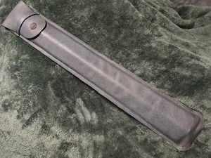 Estuche de piscina personalizado estilo sobre Randy Cantrell 1x2 cuero genuino azul/gris - Imagen 1 de 2