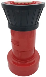 Fire Hose Nozzle 2 Inch NPSH Thermoplastic Fire Equipment Industial Heavey Duty - Afbeelding 1 van 5
