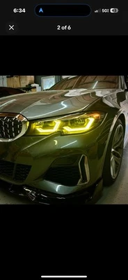 New!2019-2022 BMW G20 330i M340i Left Side Laser Headlight M3 Style & Yellow DRL - Image 1 of 4