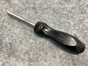 SNAP-ON SSDMR4A Black Hard Handle RATECHING SCREWDRIVER Magnetic - Bild 1 von 6