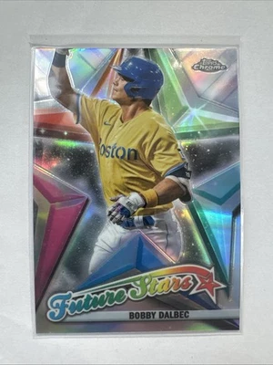 2022 Topps Chrome - Future Stars Bobby Dalbec #FS-10 - Image 1 of 2
