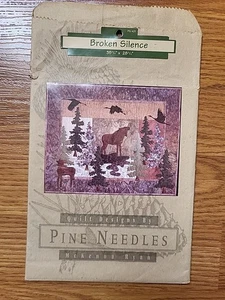 McKenna Ryan Pine Needles Broken Silence Quilt Pattern Moose 35-3/4"x28-3/4" - Picture 1 of 3