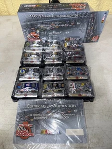 1999 NASCAR Introduction Set of Racing Champions 12 Silver Chrome 1/64 Cars NIB  - Picture 1 of 1