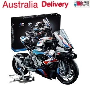 1920PCS Motorcycle Building Blocks Set Decoration Assembly Model Toy Adult Gifts - Picture 1 of 13