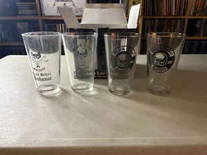 BLACK LABEL SOCIETY Beer Glass Set of 4 DOOM CREW - Picture 1 of 6