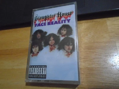 SEALED RARE OOP Slaughter House CASSETTE TAPE Face Reality 1991 thrash metal NJ - Image 1 of 3