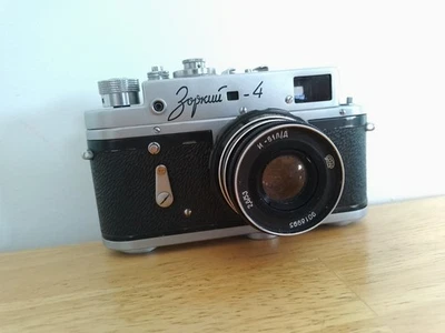 Zorki -4 Refurbished CLA USSR Russian Rangefinder M39  Leica copy  camera 631619 - Image 1 of 4