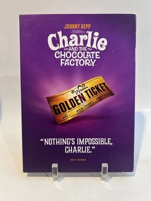 Чарли и шоколадная фабрика (DVD, 2005) совершенно новый - Изображение 1 из 3