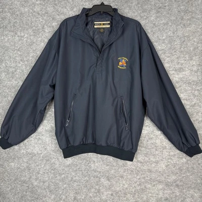 Chaqueta cortavientos suéter azul marino grande North End para hombre Kellenberg Memorial Foto 1 de 4