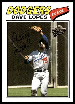 2004 Topps All-Time Fan Favorites Dave Lopes Los Angeles Dodgers #136 - Image 1 of 2