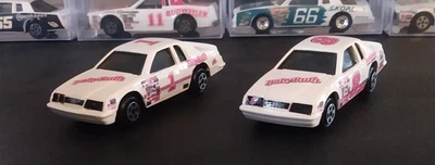 FREE SHIPPING!! vintage Ertl 1/64 nascar  #1 and #8 Baby Ruth Thunderbirds - Image 1 of 4