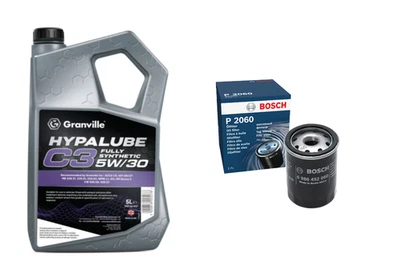 Kit de servicio filtro de aceite y aceite de motor 5L 2003 en adelante para Nissan Micra K12 1.2 Foto 1 de 4