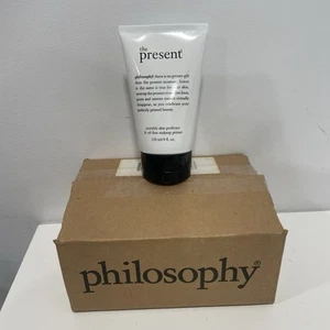 Philosophy The Present Invisible Skin Perfector Oil Free Makeup Primer 4oz LARGE - Picture 1 of 4