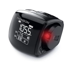 THOMSON Radio reloj con doble alarma Proyector de hora, Negro - Imagen 1 de 3