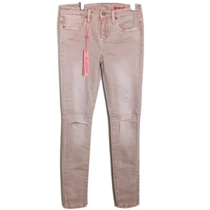 BLANK NYC Skinny Jeans Distressed Mädchen rosa Größe 14 - Bild 1 von 9