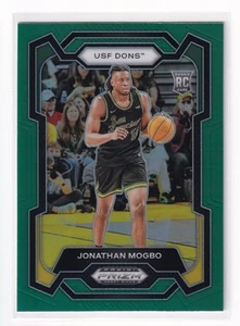 2024 Panini Jonathan Mogbo #30 - Green Prizm (RC) - Picture 1 of 3