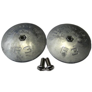 Lenco Marine 15093-001 3 3/4" Sacrificial Anode Pack of 2 - Zinc Alloy - Picture 1 of 1