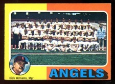 1975 OPC O PEE CHEE #236 CALIFORNIA ANGELS UNMARKED TEAM Card EX+ W/Nolan Ryan