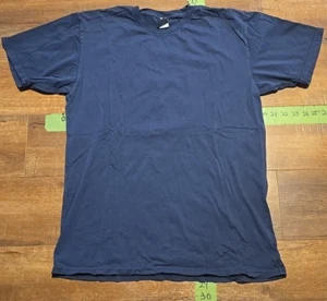 The Duck Co. Skull Graphic T-Shirt Size Large Navy - Picture 1 of 4