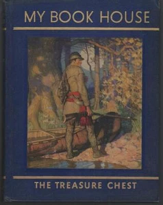 Treasure Chest by Olive Beaupre Miller 1947 Blue Binding My Book House 9 Classic - Picture 1 of 1
