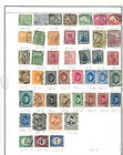 54 VINTAGE STAMPS USED & NEW OF EGYPT COMING FROM AN OLD STAMPS BOOKS
