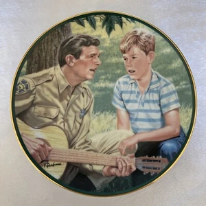 MAYBERRY SING-A-LONG Plate The Andy Griffith Show Robert Tanenbaum + COA Opie - Picture 1 of 6