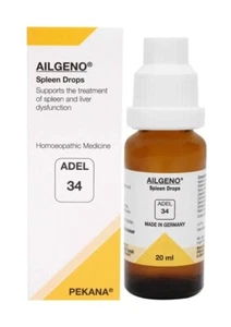Germany made ADEL 34 Ailgeno Spleen Drops - Picture 1 of 4