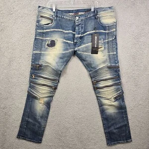 Neu mit Etikett Rockstar Markenjeans Herren blau Knopfleiste ORT 2 GRÖSSE 42 x32 - Bild 1 von 17
