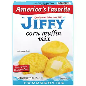 JIFFY Corn Muffin Mix, 40 oz. - Picture 1 of 4