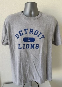 Vtg 90’s Champion Detroit Lions Arch T Shirt Men’s Large Tim Allen - Picture 1 of 8