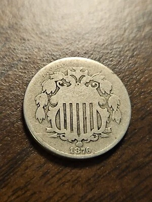 1876 Shield Nickel - Image 1 of 4