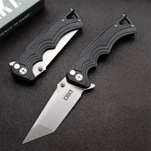 New 5225 Fast Open 8cr13mov Steel Glass Polyamide Hanlde Folding Knife EDC - Picture 1 of 7