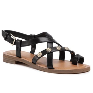 Guess Damen Sandalen FL6GIE LEA03 schwarz - Bild 1 von 7