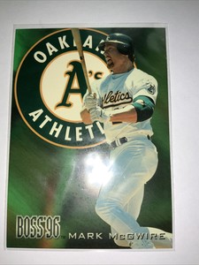 1996 Circa Boss Insert #18 Mark McGwire Oakland Athletics A's